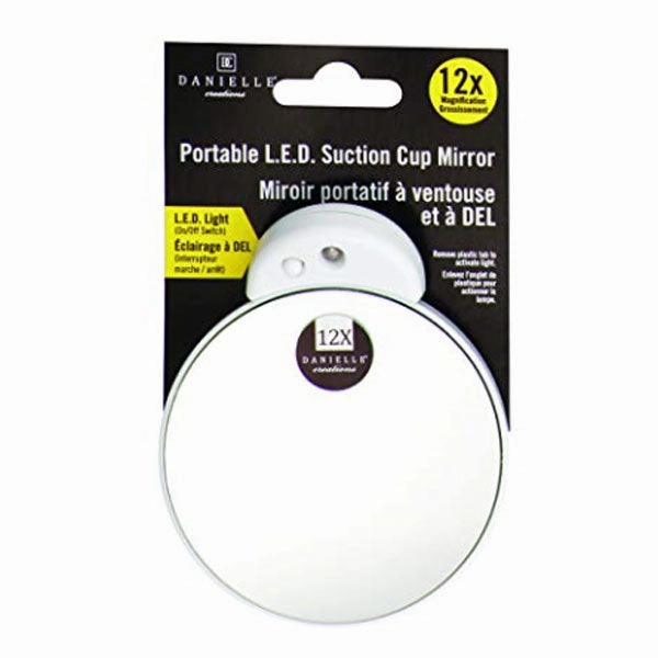 Deal of the Day Portable Suction Cup Led Mirror