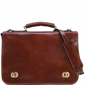 Floto Leather Roma Messenger Bag MustHave Gift Ideas Limited Time Steal
