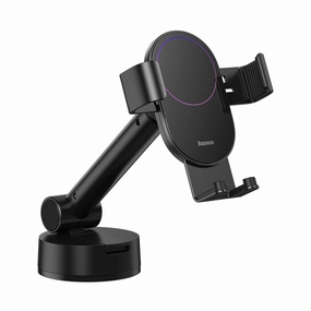 Baseus Simplicity Gravity Car Mount Holder With Suction Base - Black Special Online Offer