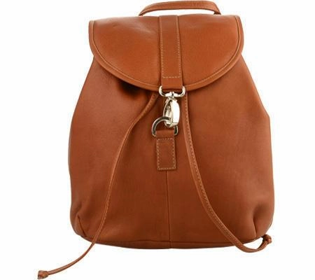 Gift Sale Event Piel Leather Medium Drawstring Backpack