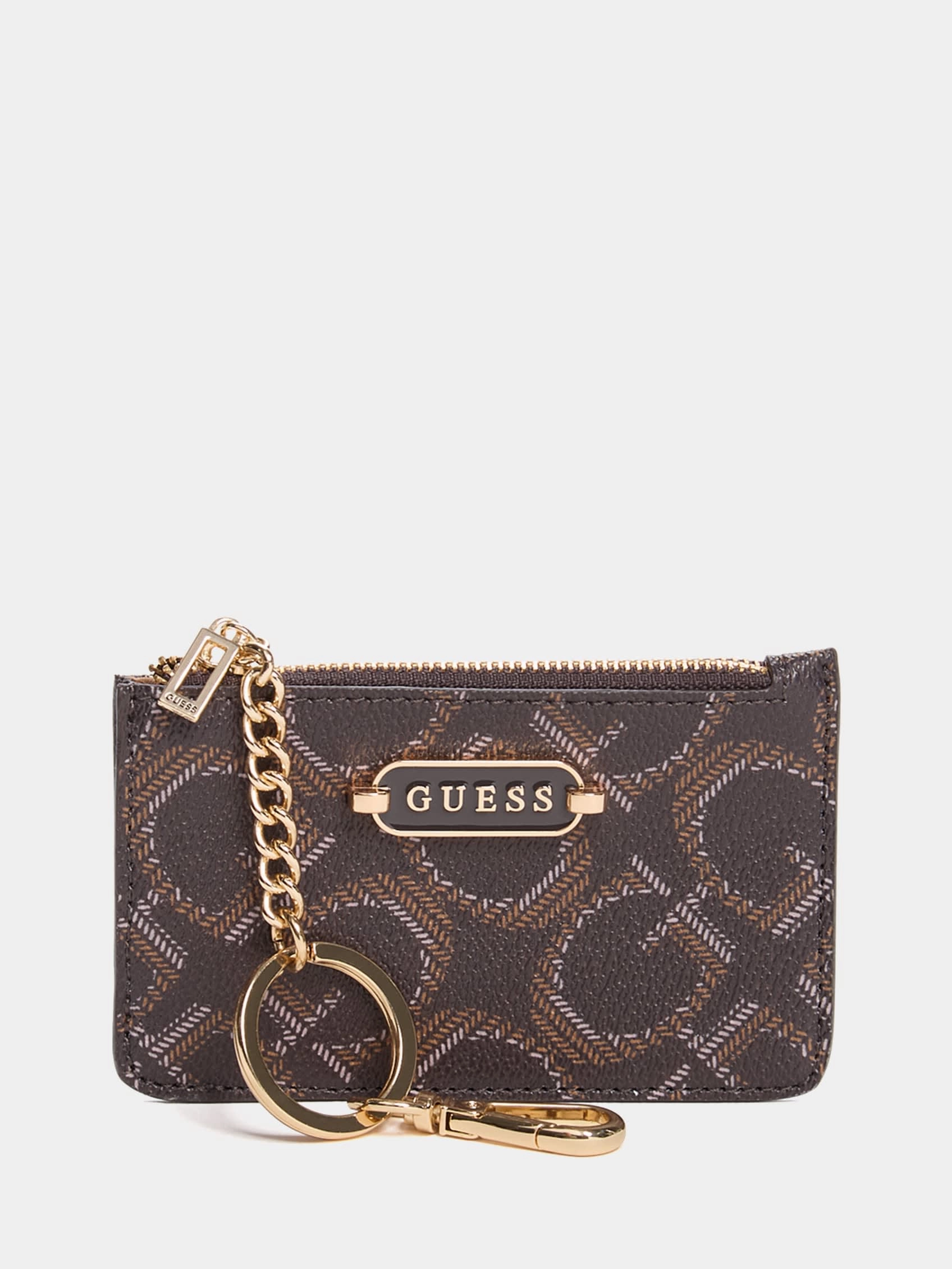 Grab It Now Big Savings Alert Yuna Logo Card Case Keychain