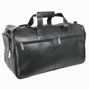 Daytrekr Leather Speed-Zip Carry-On Duffel Bag Hot Sale Alert