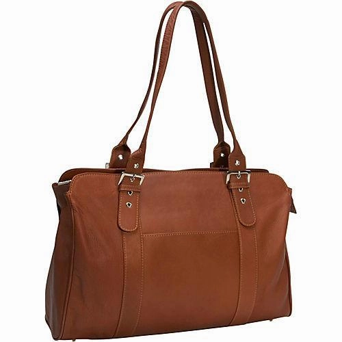 EndofWeek Deals Clearance Sale Now Piel Leather Ladies Buckle Laptop Tote