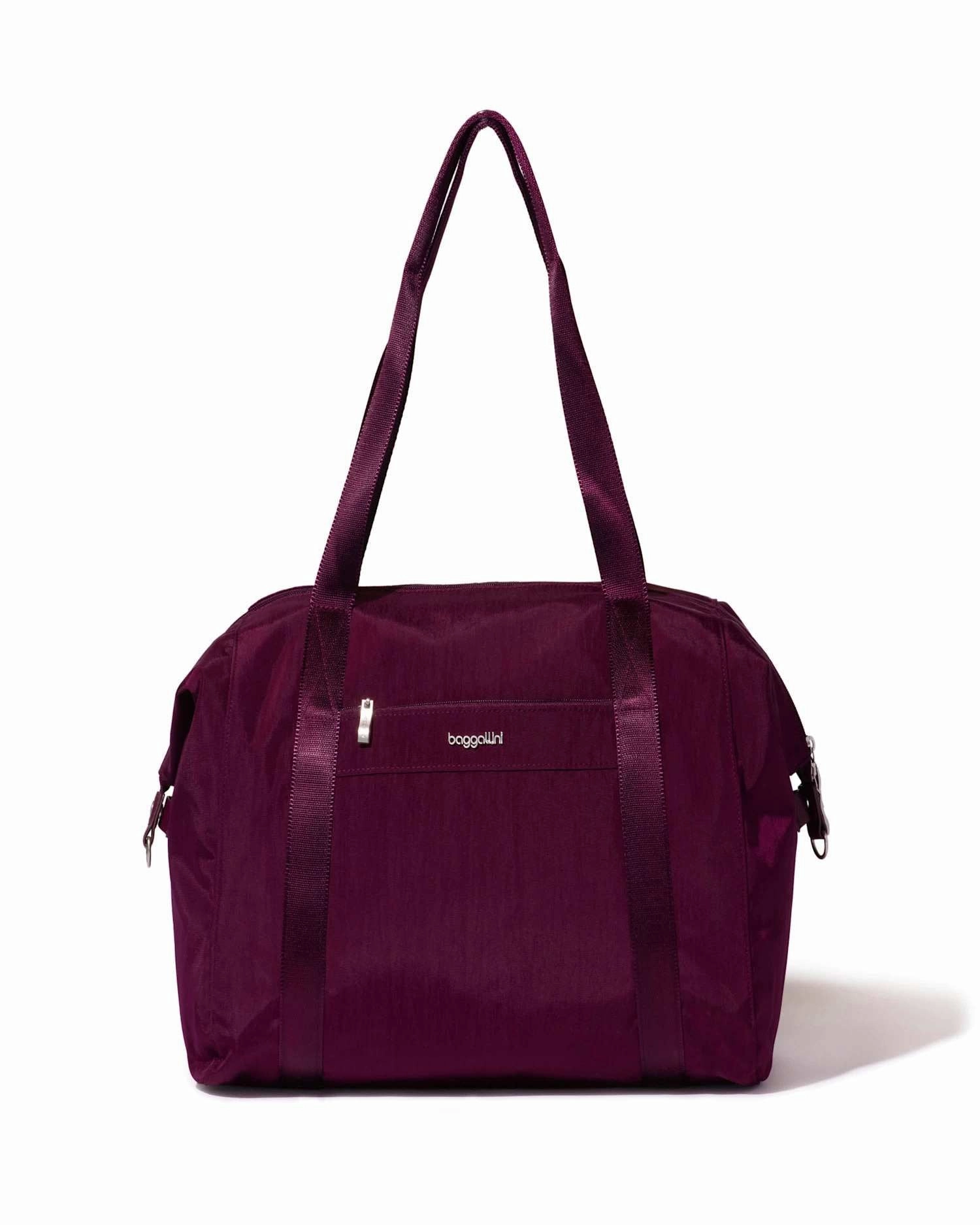Baggallini All Day Large Duffel Weekender Bag With Crossbody Strap Dont Miss This Deal