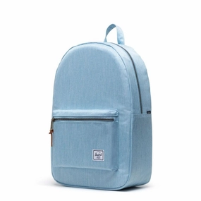 Herschel Settlement Backpack - Light Denim Crosshatch Last Chance Offer Steal the Deal Now
