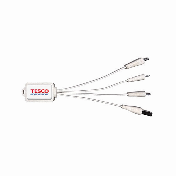 GiftWorthy Sale Limited Stock Alert Wheatstraw 4 In 1 Charging Cable