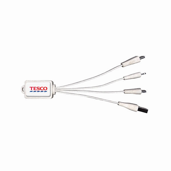 GiftWorthy Sale Limited Stock Alert Wheatstraw 4 In 1 Charging Cable