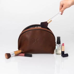 Special Surprise Sale Thandana Leather Big Mouth Case | Tobacco