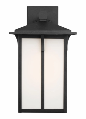 Tomek One Light Outdoor Wall Lantern BlackOutdoor wall sconces with motion sensor