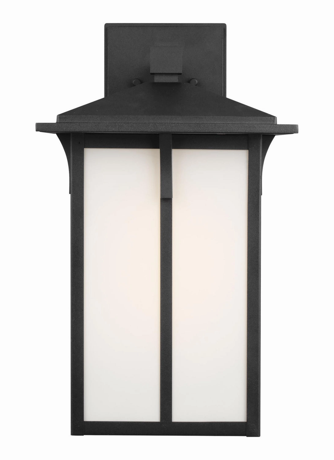 Tomek One Light Outdoor Wall Lantern BlackOutdoor wall sconces with motion sensor