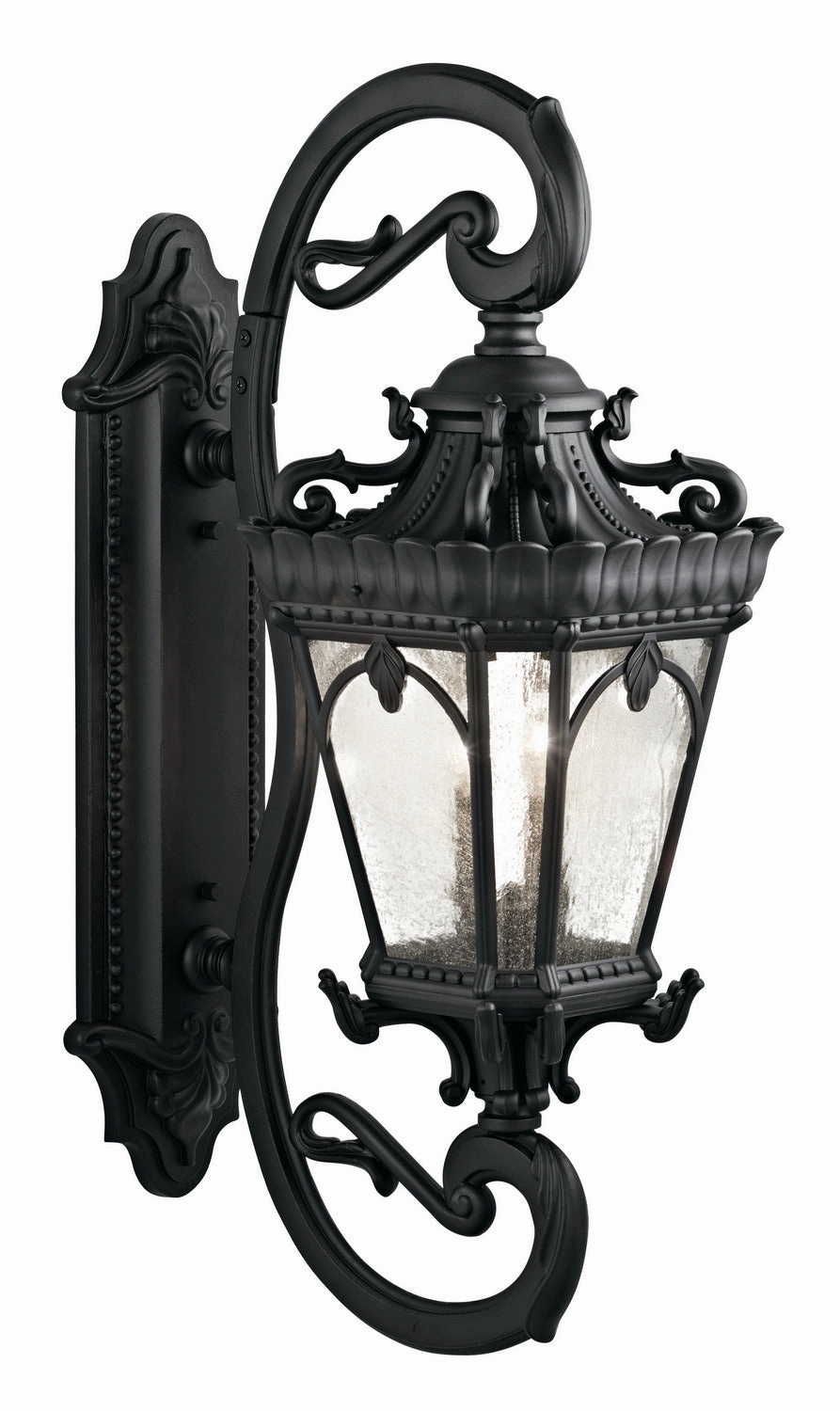 Tournai Four Light Outdoor Wall Mount Textured BlackOutdoor wall sconces with motion sensor