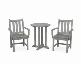 Traditional Garden 3-Piece Round Bistro Dining Setoutdoor patio furniture set