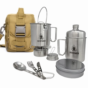 Trail Guide Cook Kit professional grade outdoor cooking tools