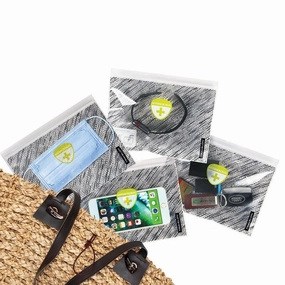Travelon Clean 4-Reusable Antimicrobial Pouches Steal Todays Offer