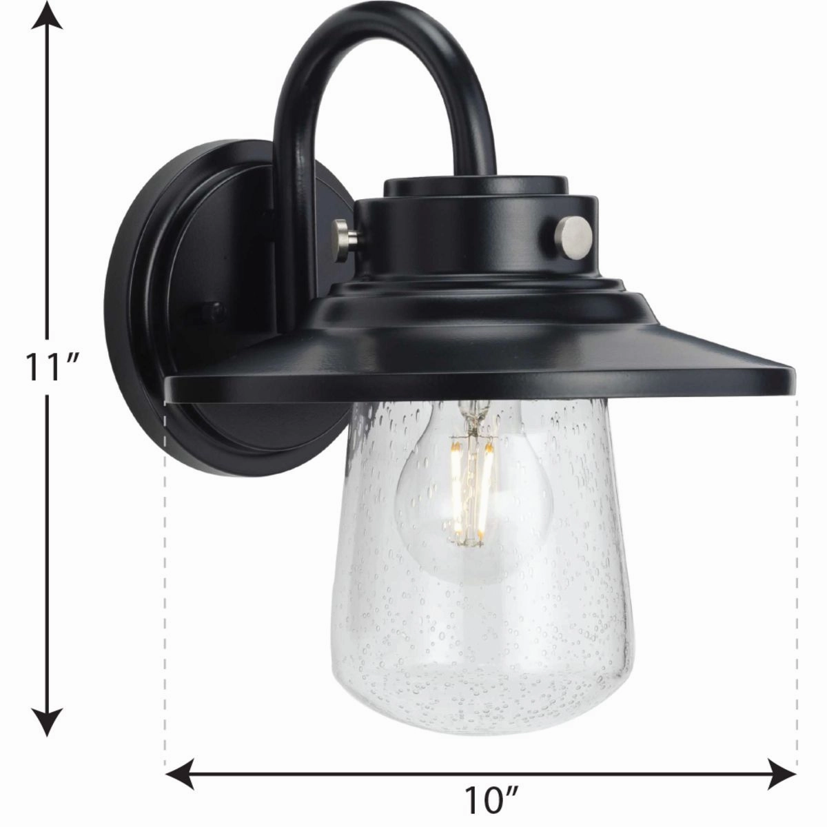 Tremont One Light Wall Lantern Matte Black