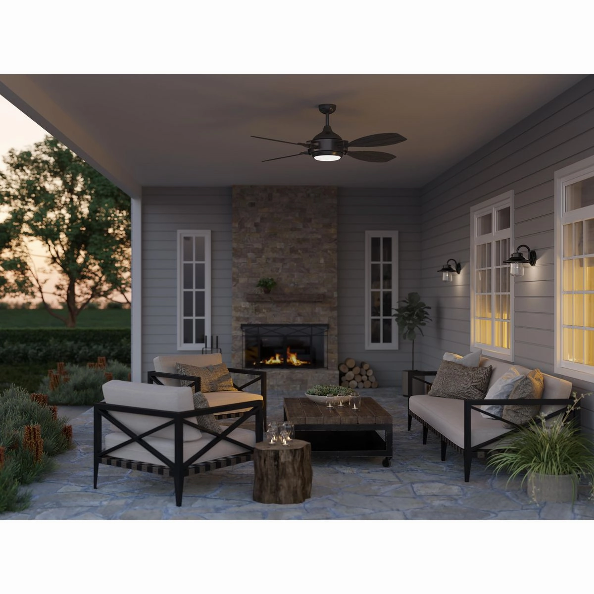 Tremont One Light Wall Lantern Matte Black