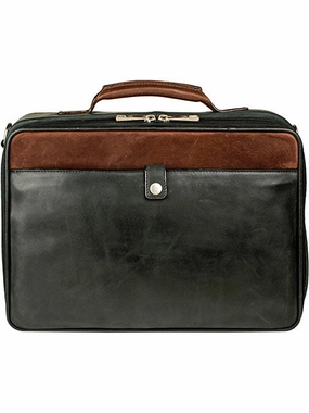 Hot Sale Alert Scully Leather Travel Bag Black