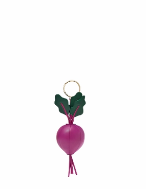 Instant Discount Hot Savings Alert Kate Spade New York Harvest Time 3D Beet Vegetable Keychain