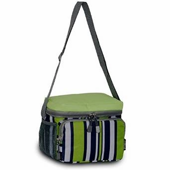 Everest Cooler Lunch Bag -  Lime/Navy Stripe Hot Pick of the Day Online Exclusive Steal