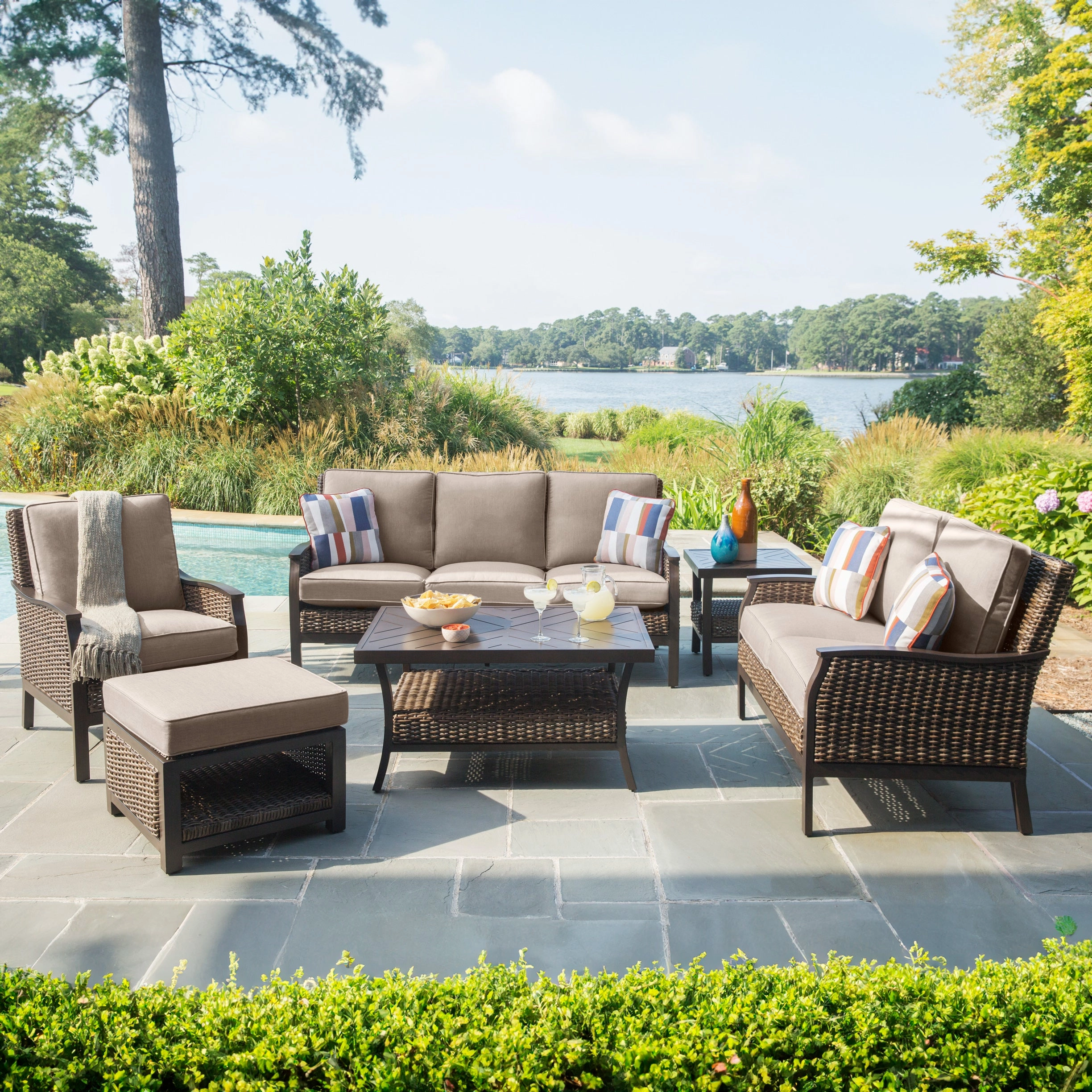 Trenton Woven Lounge Chair