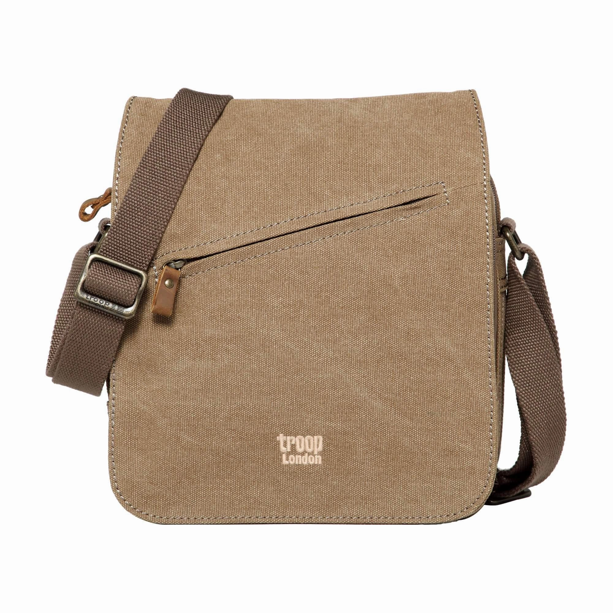 Surprise Offer Now Troop London Classic Canvas Across Body Bag