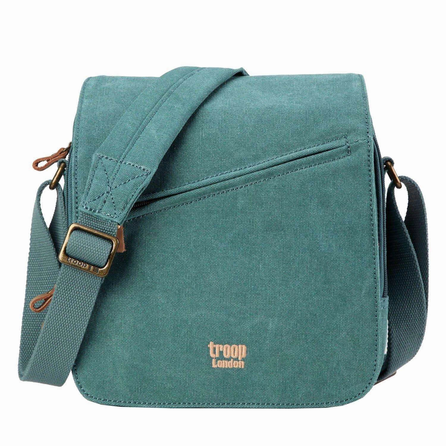 Troop London Classic Canvas Across Body Bag Perfect Gift Sale Clearance Sale Now
