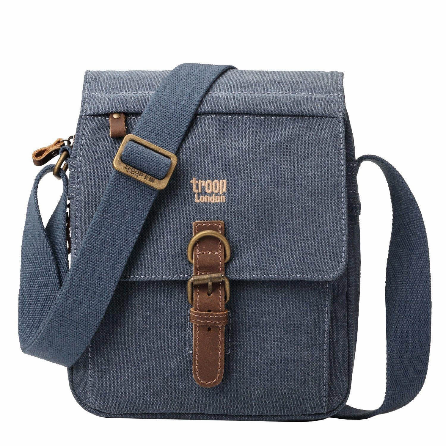 Clearance Alert Now Troop London Classic Canvas Across Body Bag