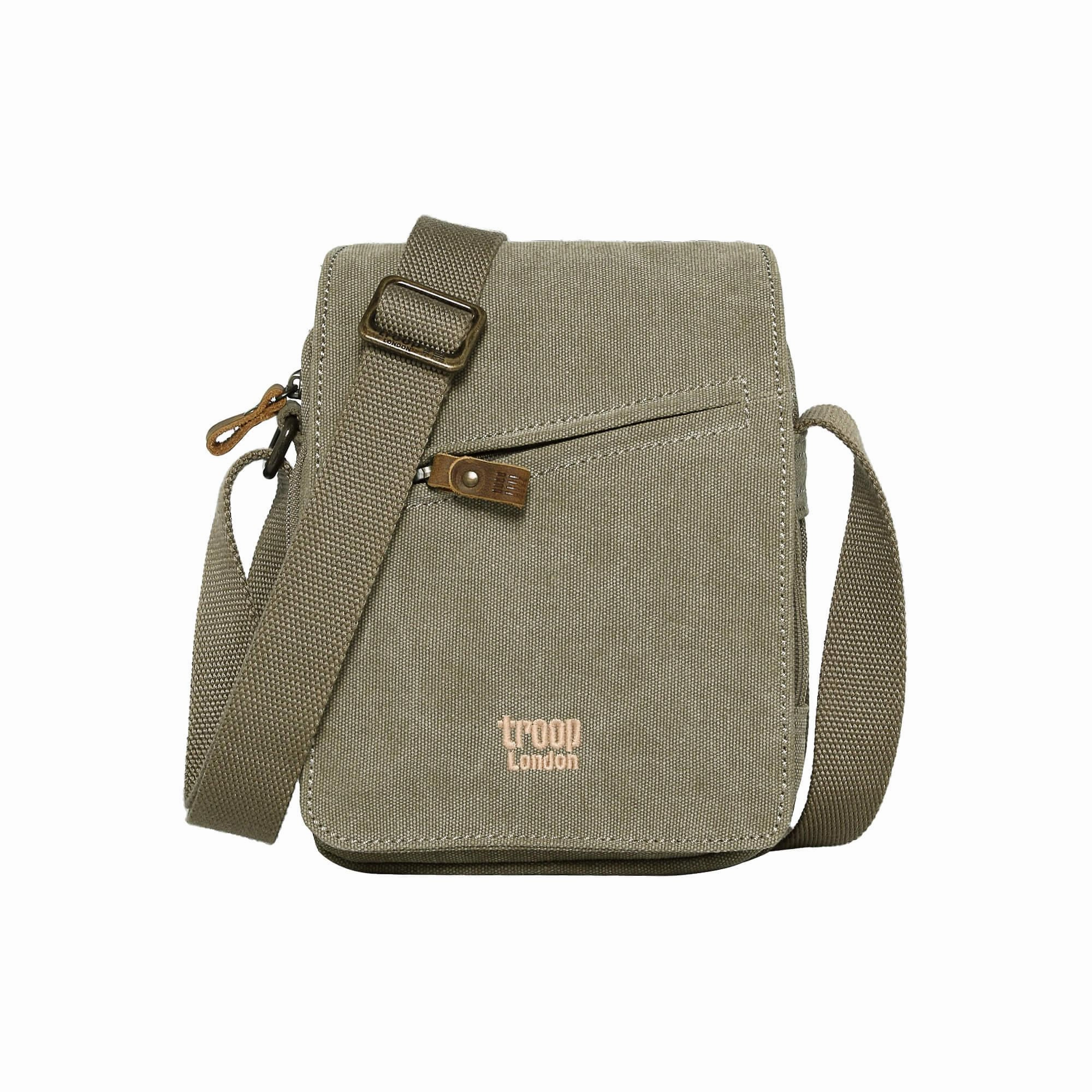 Troop London Classic Canvas Across Body Bag Trending Now Discount