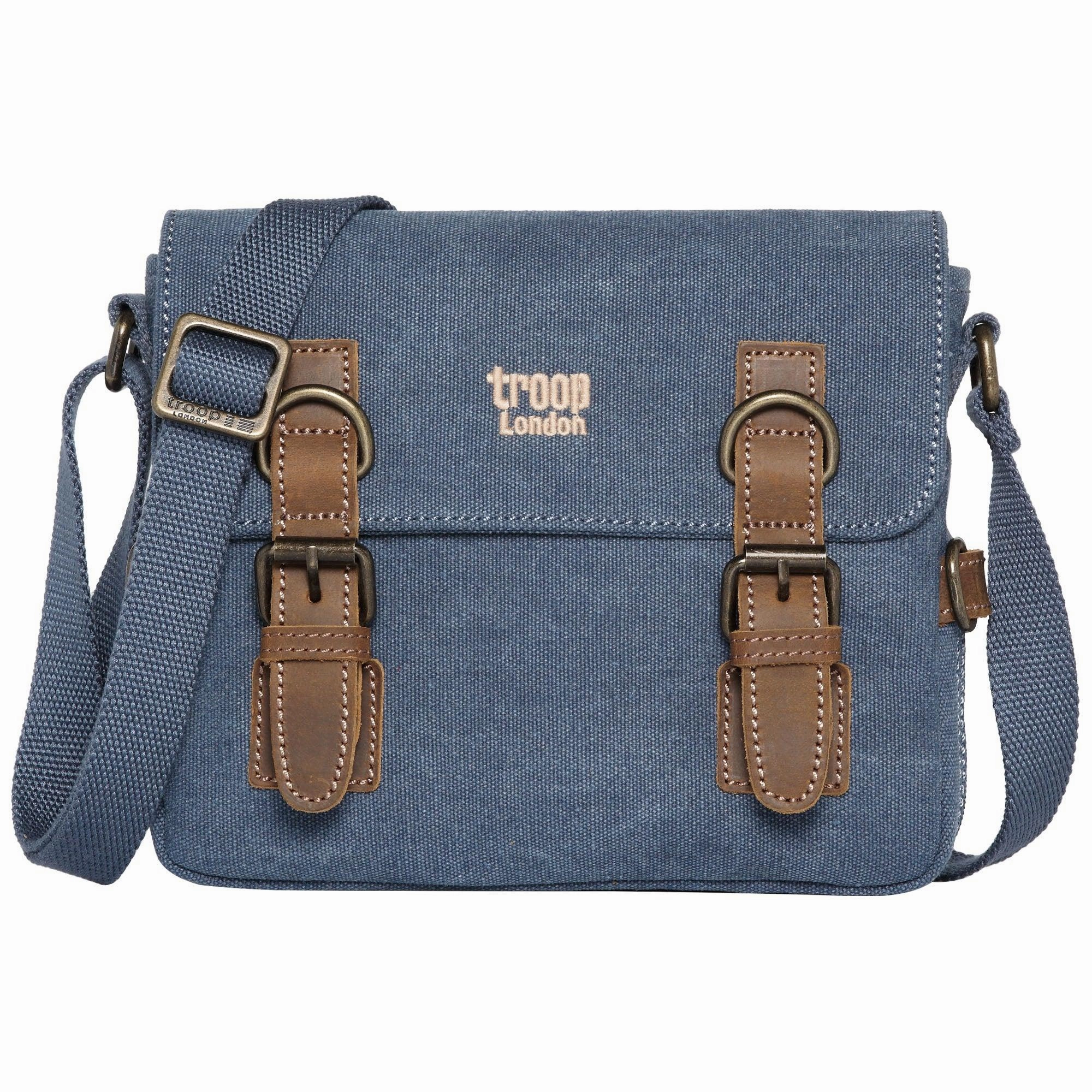 Troop London Classic Canvas Across Body Travel Bag Hot Discount Deal Trendy Picks Today