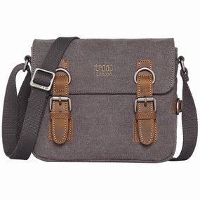 Troop London Classic Canvas Across Body Travel Bag Clearance Steal Today Mega Discount Event