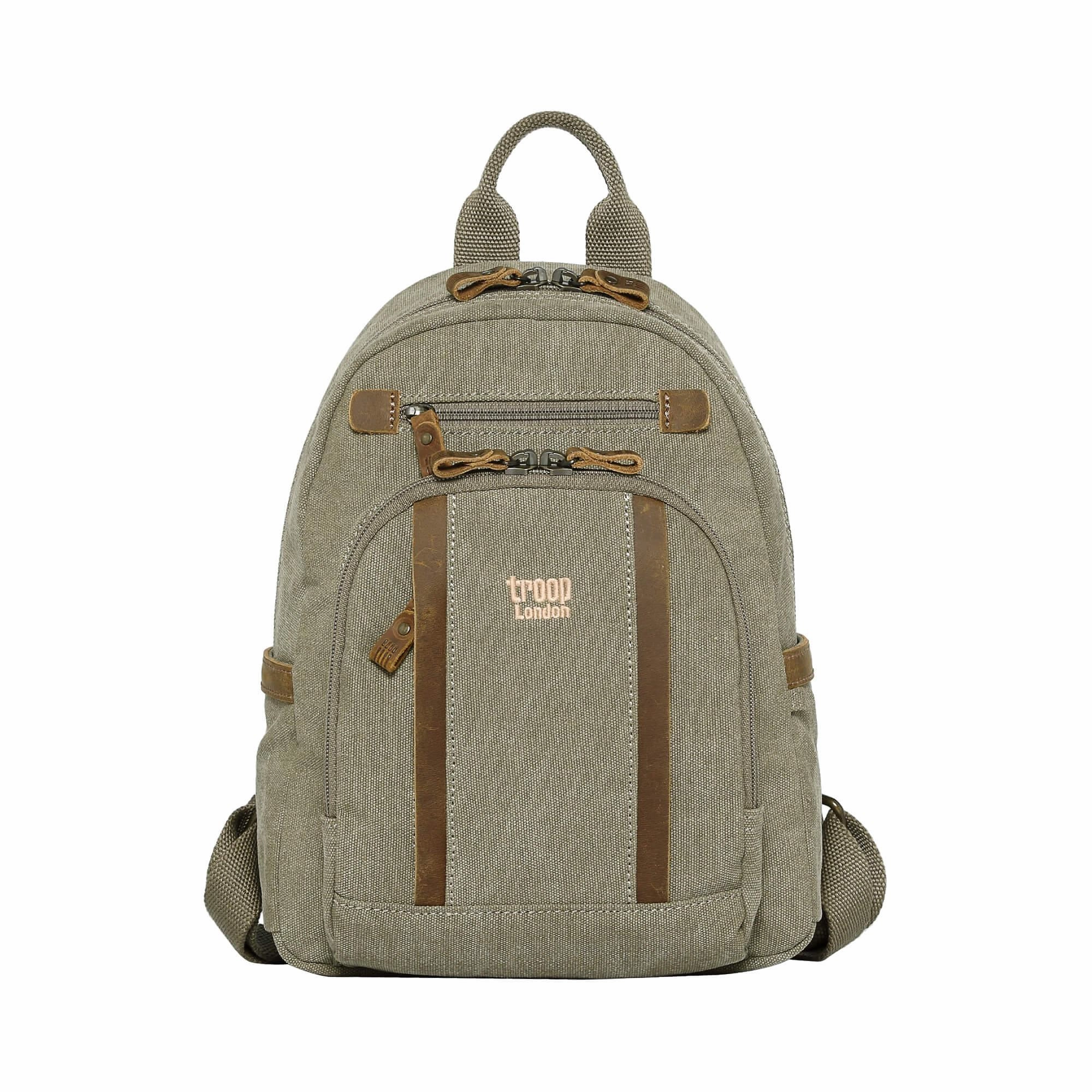 Troop London Classic Canvas Backpack Ipad Tablet Small Flash Sale Now Exclusive Hot Pick
