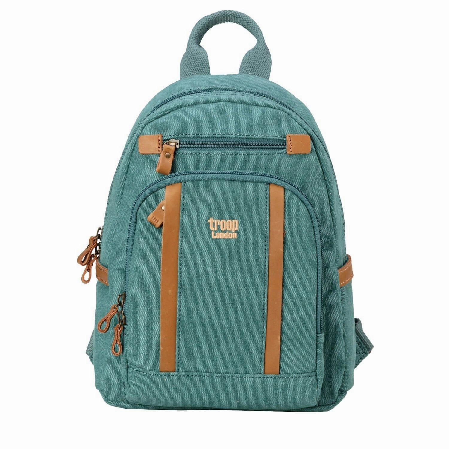 Limited Stock Deals GiftWorthy Sale Troop London Classic Canvas Backpack Ipad Tablet Small