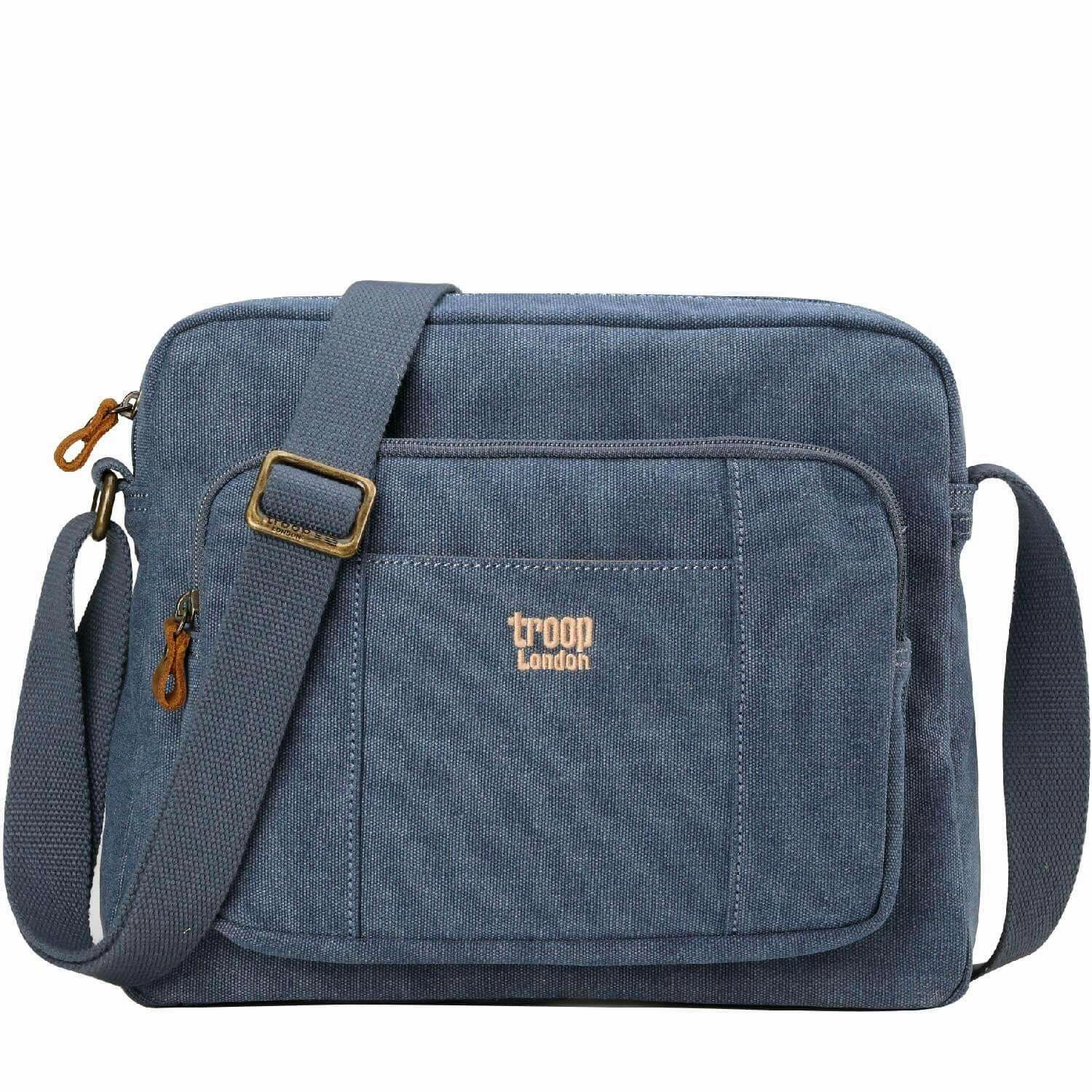Troop London Classic Canvas Crossbody Bag Online Exclusive Steal Flash Deal Today