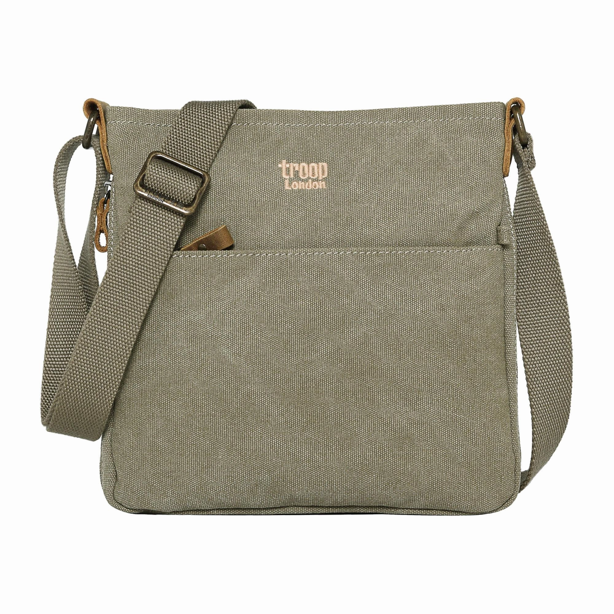 Shop Smart Save Troop London Classic Canvas Crossbody Bag