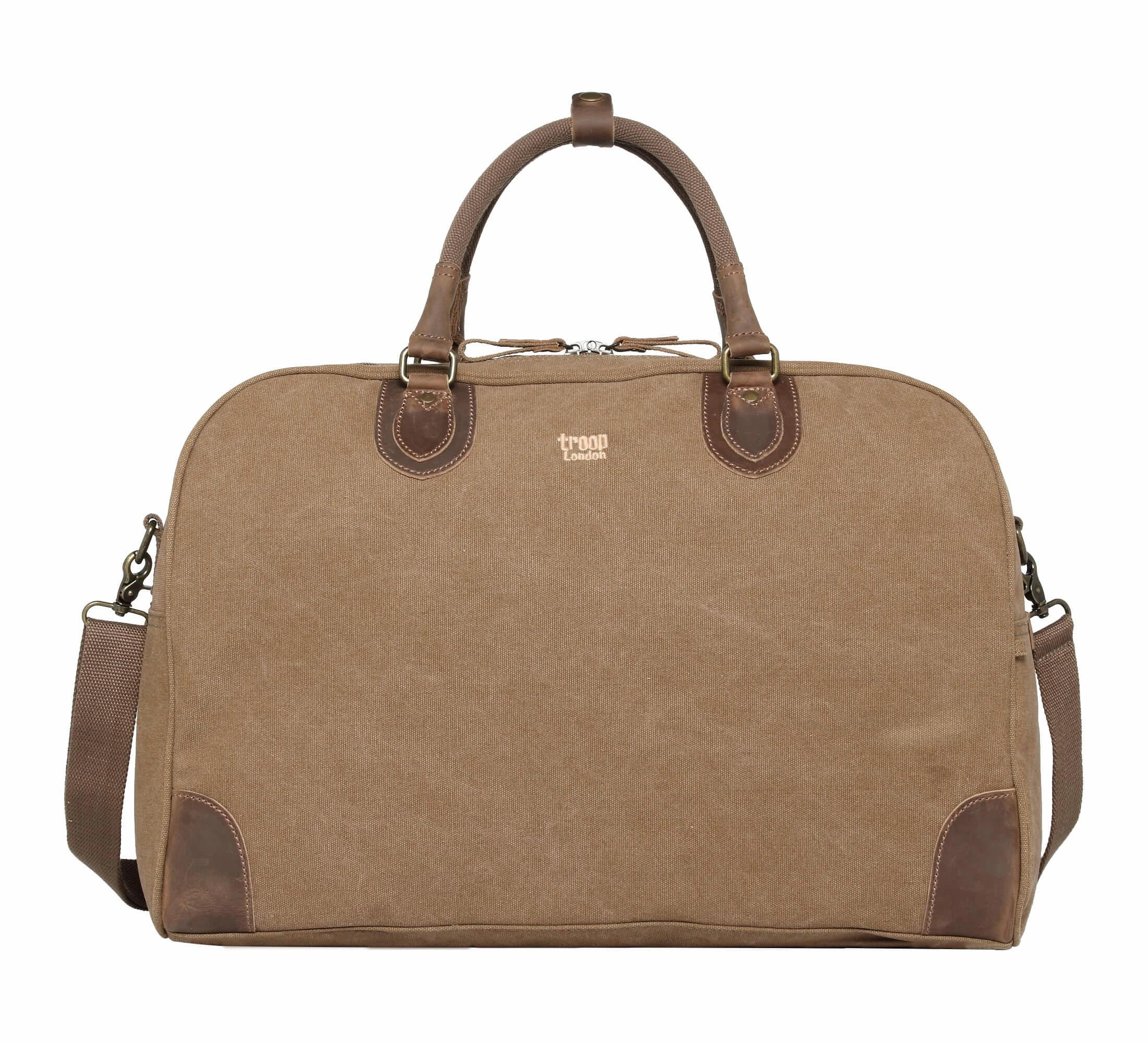 Hot Savings Alert Troop London Classic Canvas Holdall Duffel Large