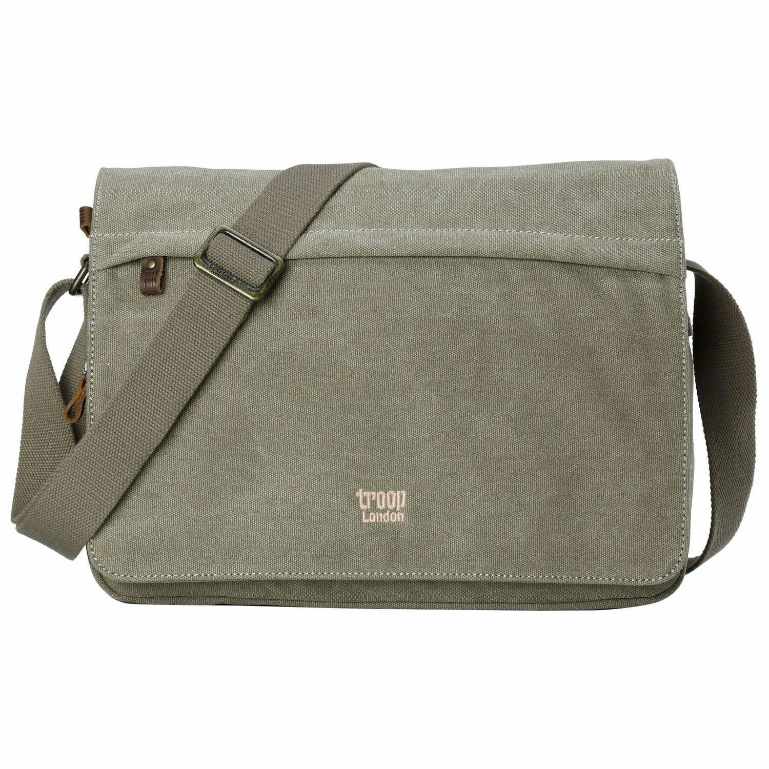 Troop London Classic Canvas Messenger Bag Special Steal Event