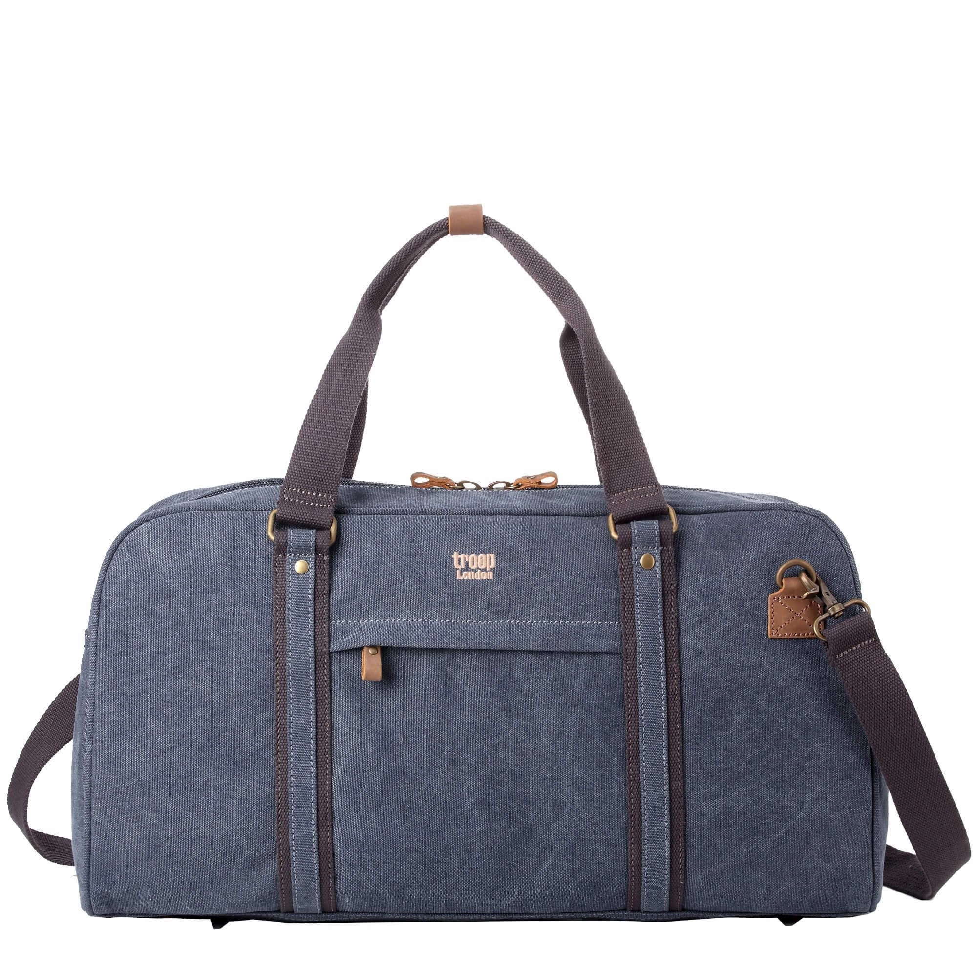 Grab It Fast Clearance Blowout Troop London Classic Canvas Travel Duffel Bag Large Holdall