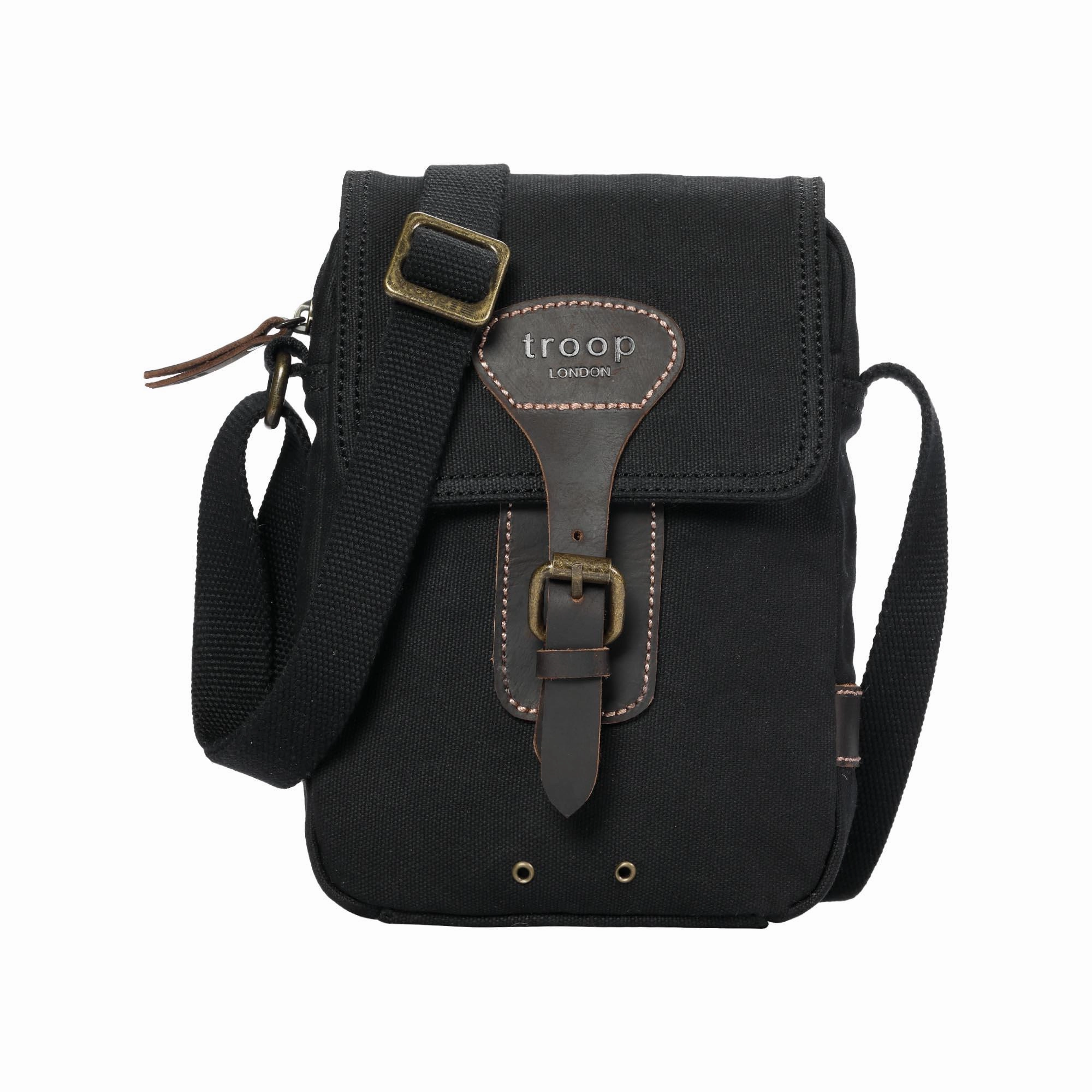 Today Only Savings Troop London Heritage Canvas Crossbody Shoulder Bag