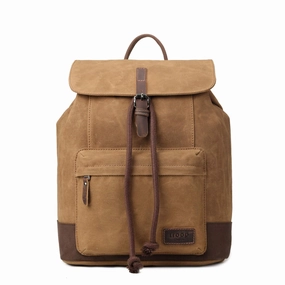 Hot Discount Deal Troop London Heritage Canvas Laptop Backpack