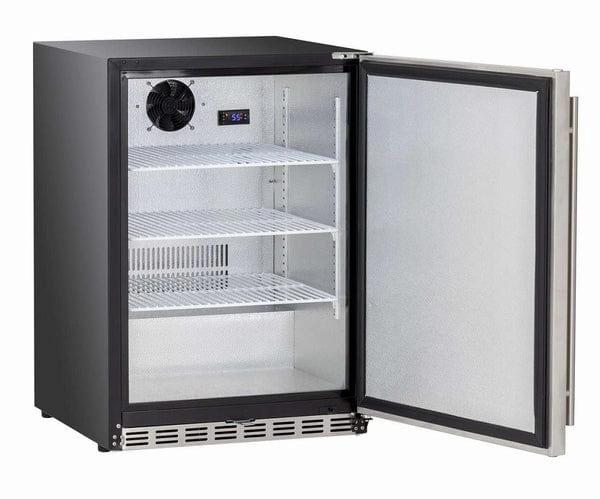 TrueFlame 24-inch 5.1 Cu.ft Outdoor Rated Fridge AMD-RFR-24S