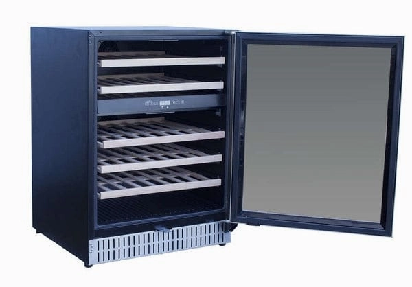 TrueFlame 24" Outdoor Rated Dual Zone Wine Cooler AMD-RFR-24WD