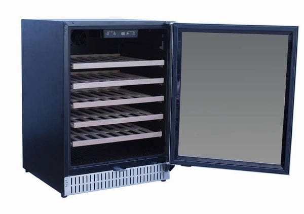 TrueFlame 24" Outdoor Rated Single Zone Wine Cooler AMD-RFR-24W