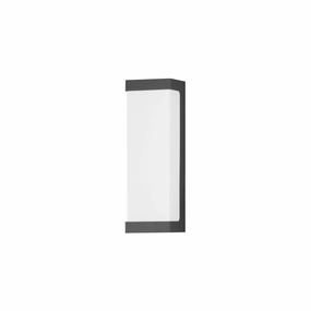 Tunnel LED Outdoor Wall Sconce BlackOutdoor wall sconces with motion sensor