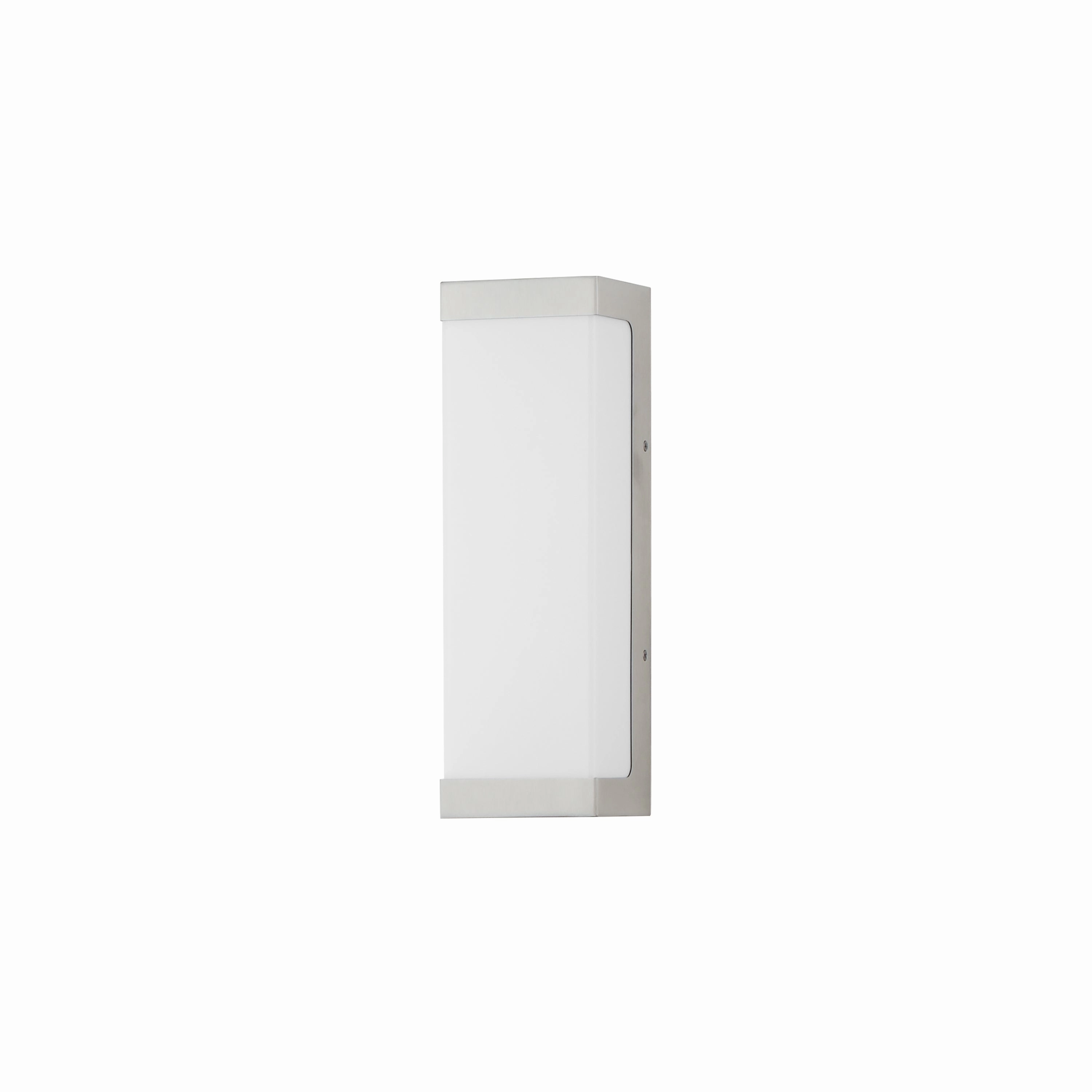 Tunnel LED Outdoor Wall Sconce Brushed AluminumOutdoor wall sconces with motion sensor