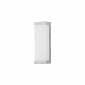 Tunnel LED Outdoor Wall Sconce Brushed AluminumOutdoor wall sconces with motion sensor
