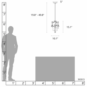 Tura Outdoor PendantWeatherproof outdoor lighting