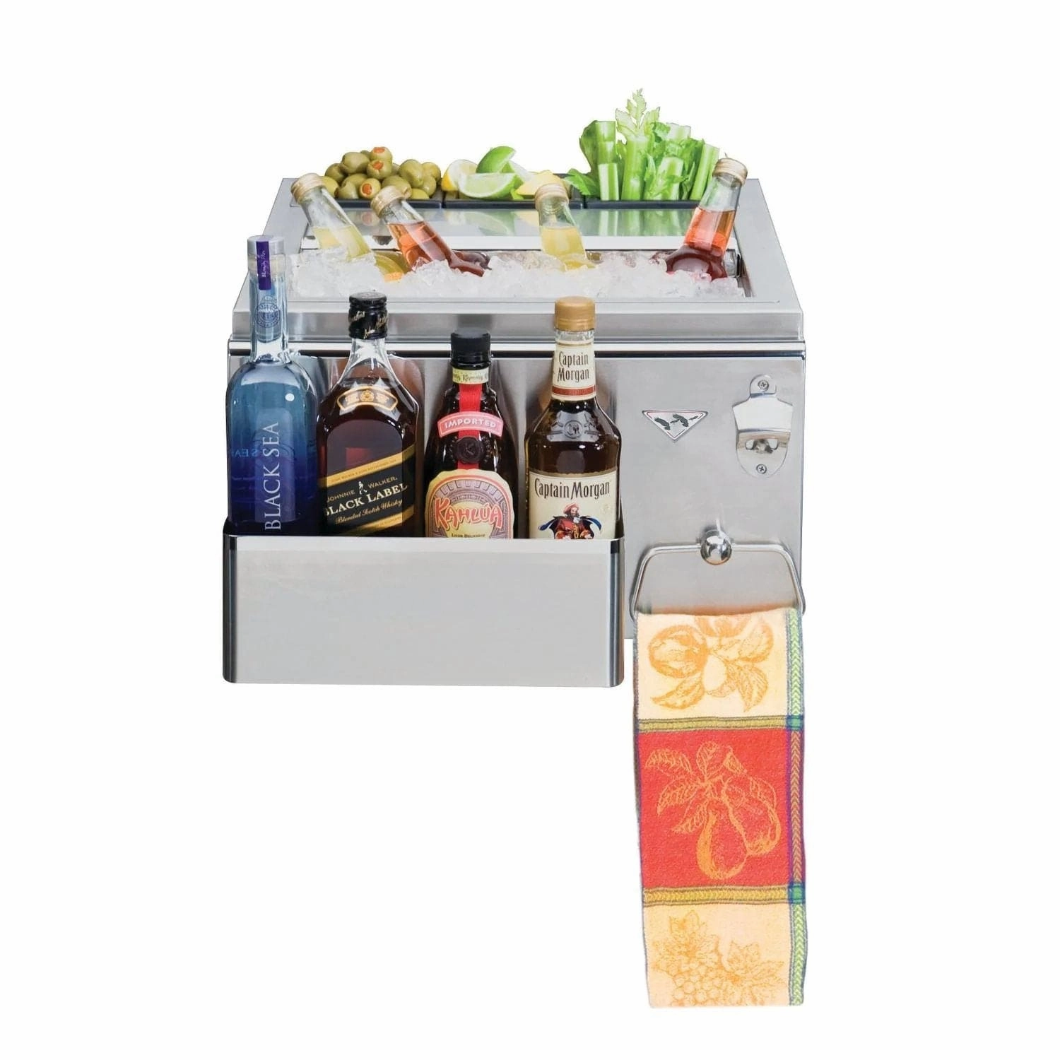 Twin Eagles 18-Inch Built-In Stainless Steel Outdoor Bar TEOB18-B