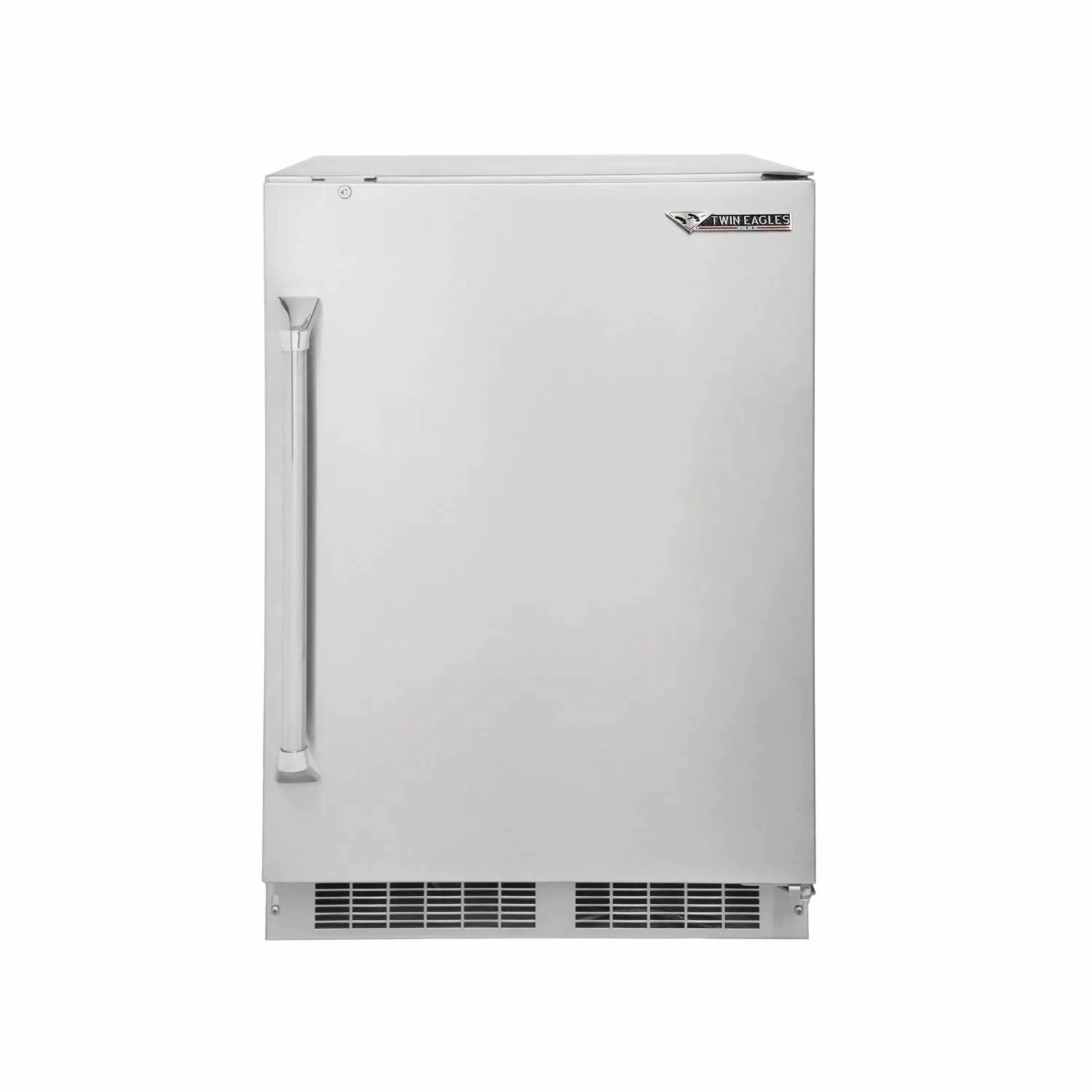 Twin Eagles 24-Inch 5.1 Cu. Ft. Outdoor Rated Compact Refrigerator with Lock TEOR24-G