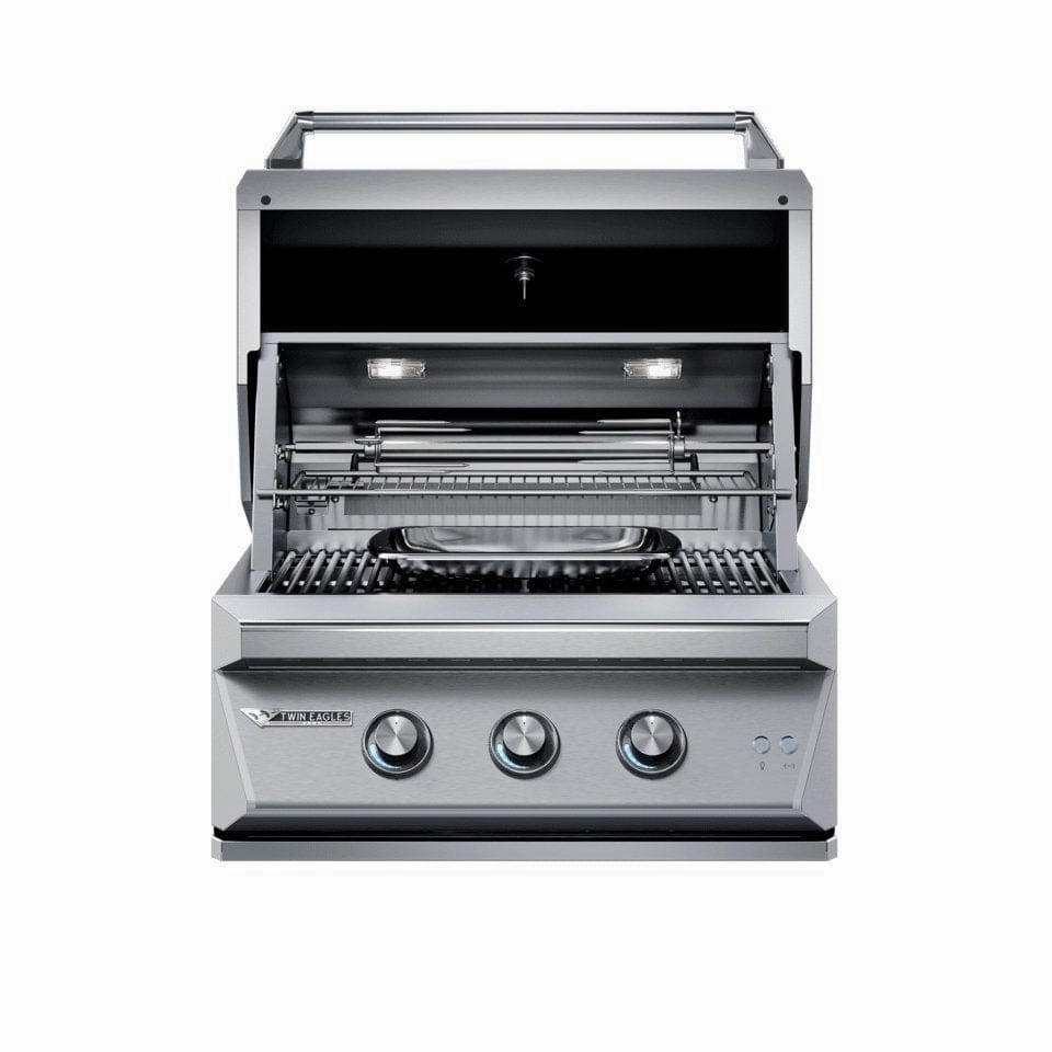 Twin Eagles 30-inch Gas Grill with Infrared Rotisserie TEBQ30R