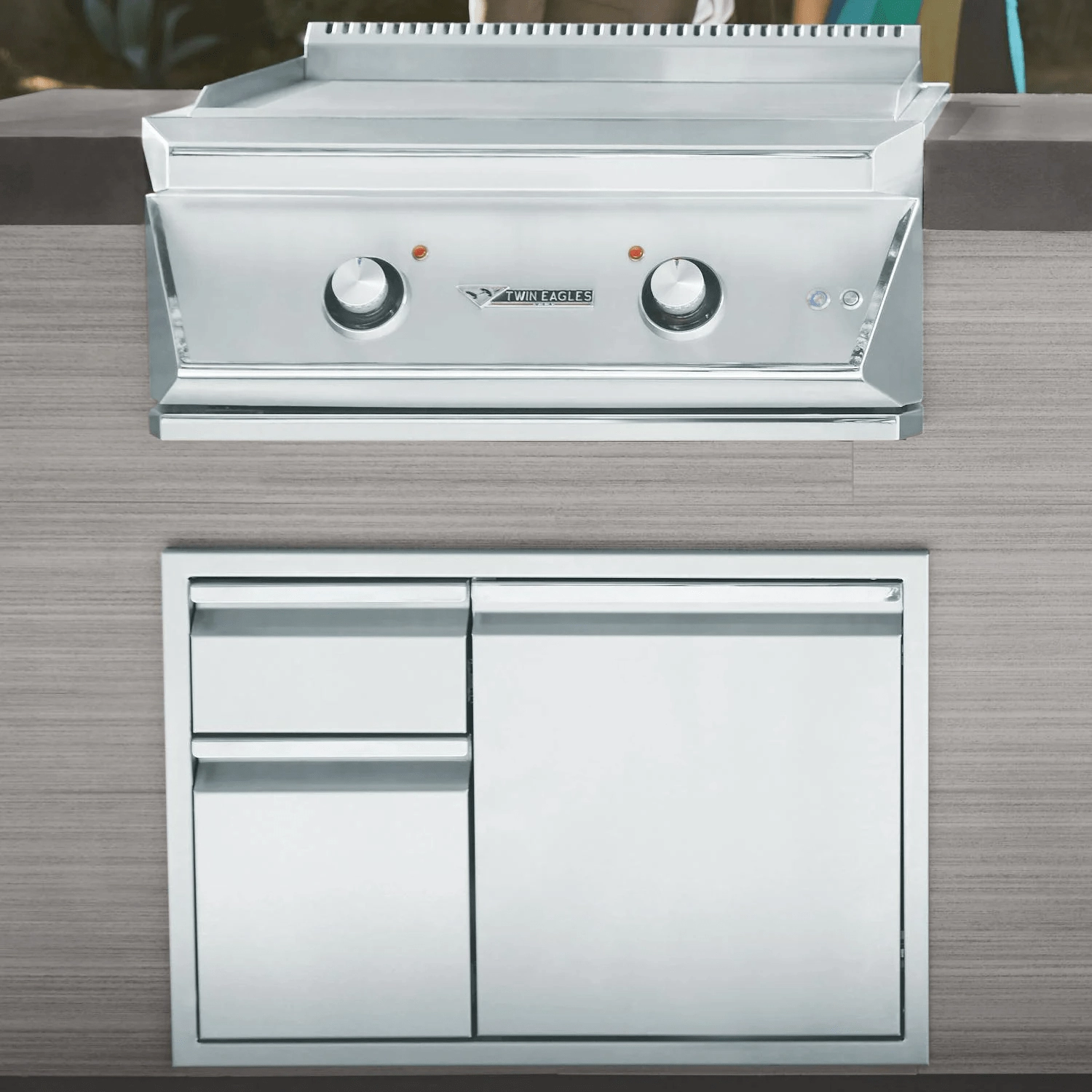 Twin Eagles 30-Inch Teppanyaki Built-in Flat Top Gas Griddle